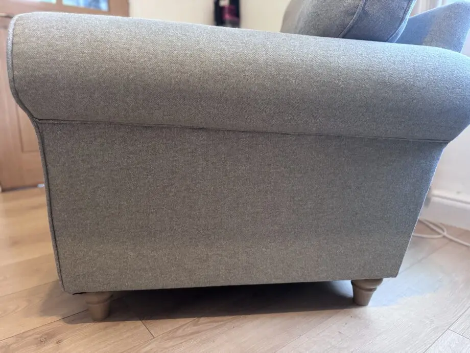 Rosa Fabric Sofa Set Grey