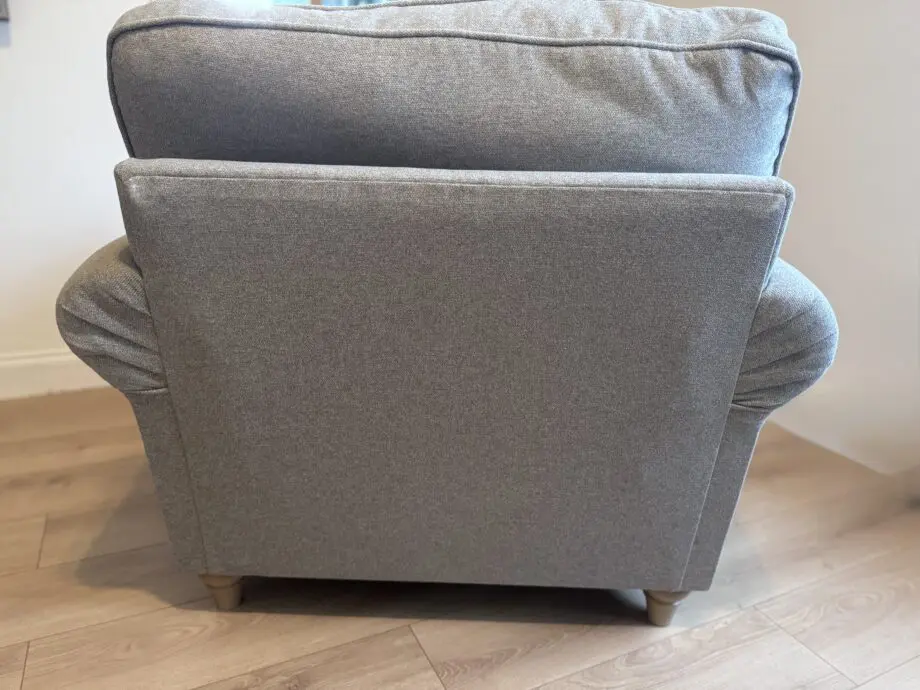 Rosa Fabric Sofa Set Grey