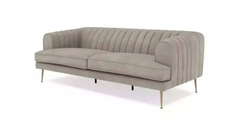 DFS 4 seater sofa with Chaise ottoman