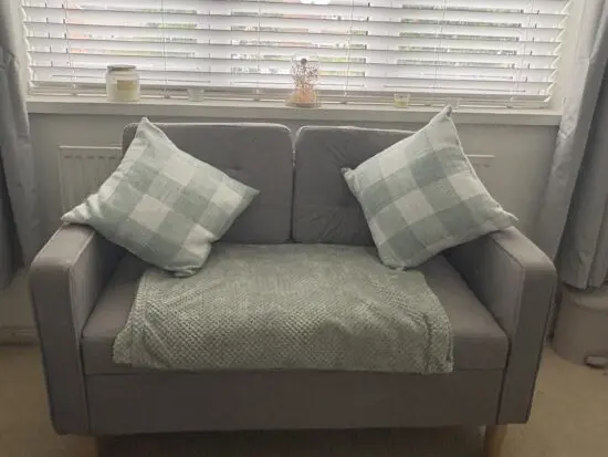 The Range Grey 2 Seater Sofa