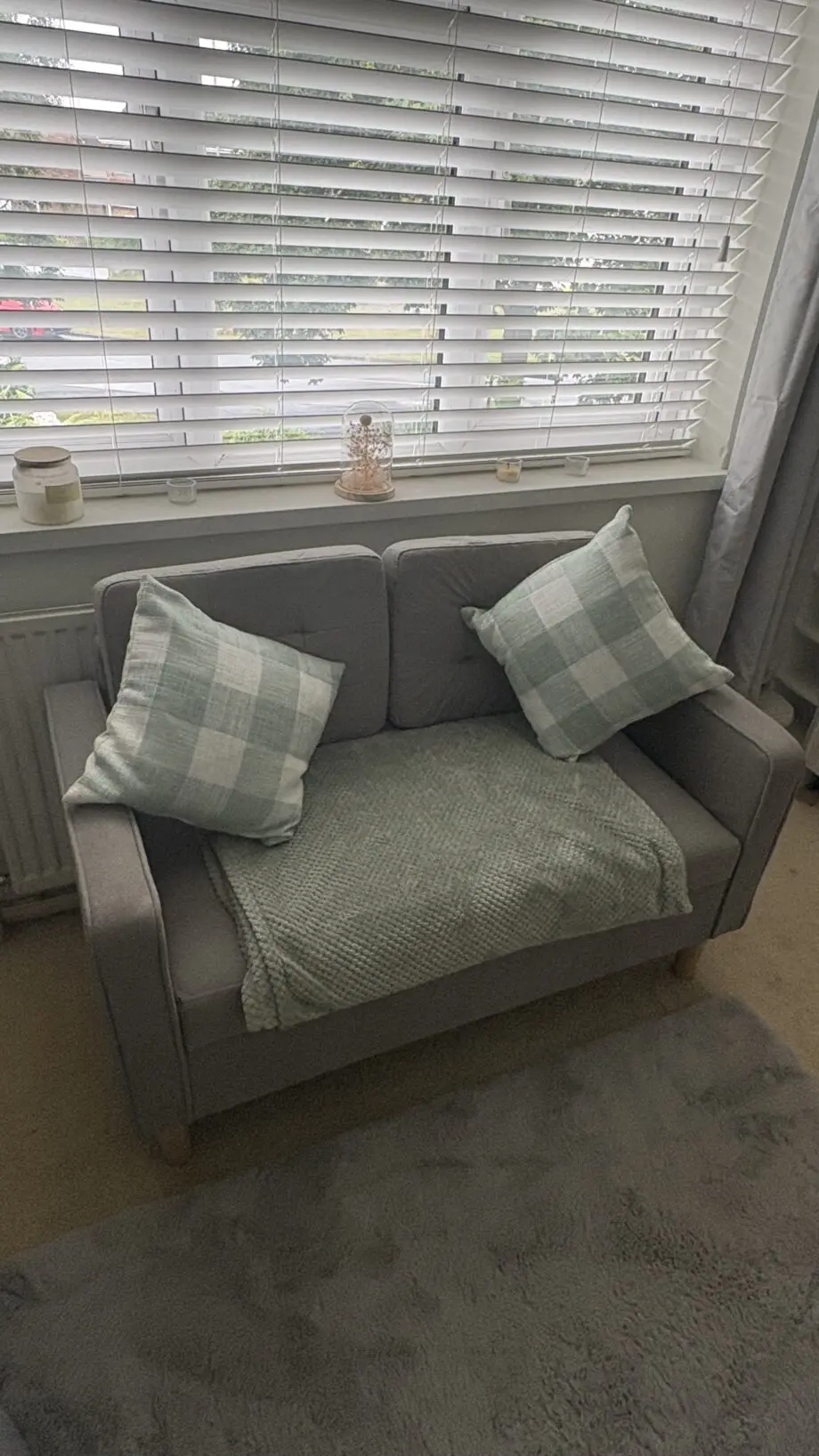 The Range Grey 2 Seater Sofa