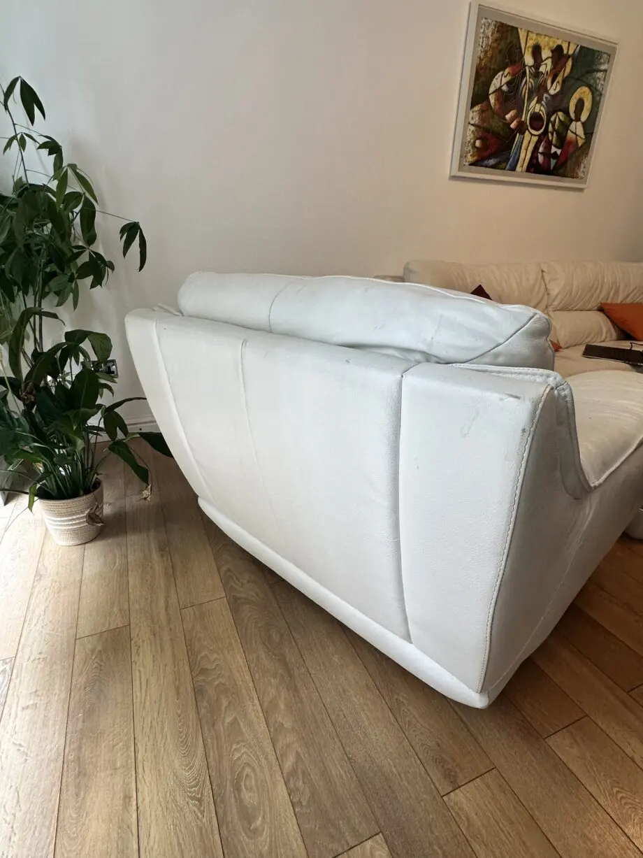 Violino Italian Leather Sofa Chair