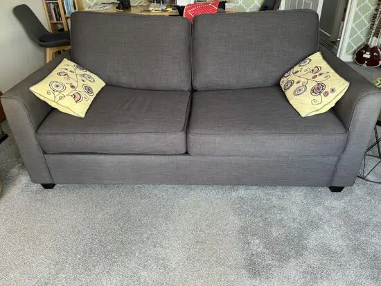 John Lewis Grey double sofa bed