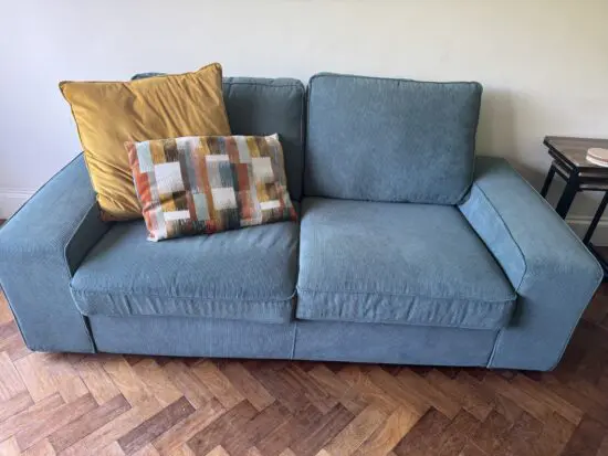 IKEA kivik 3 seater sofa - Tallmyra blue