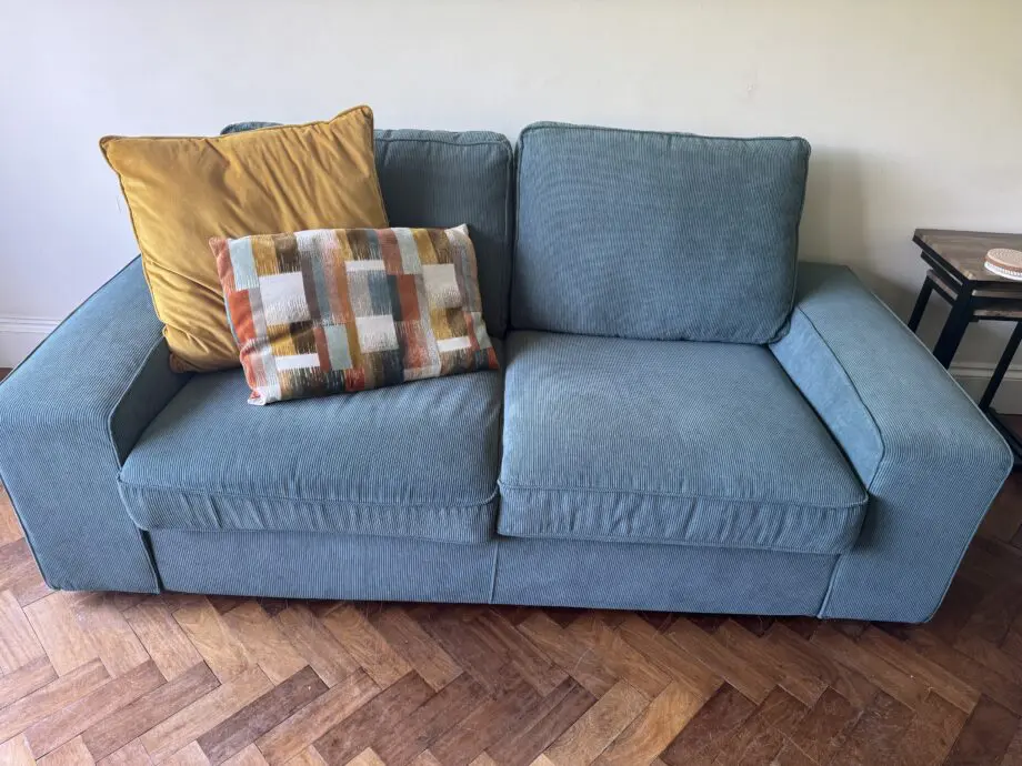 IKEA kivik 3 seater sofa - Tallmyra blue