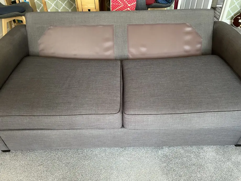 John Lewis Grey double sofa bed