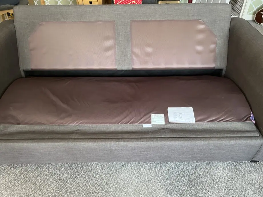 John Lewis Grey double sofa bed
