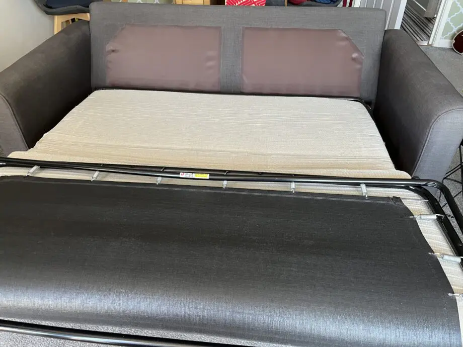 John Lewis Grey double sofa bed