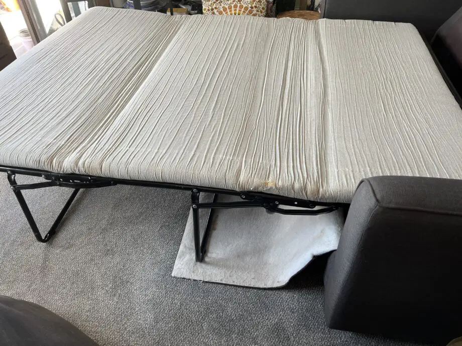 John Lewis Grey double sofa bed