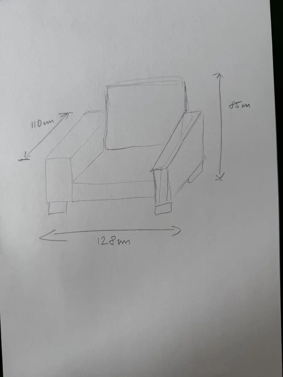 Dillon Sofa 1 seater