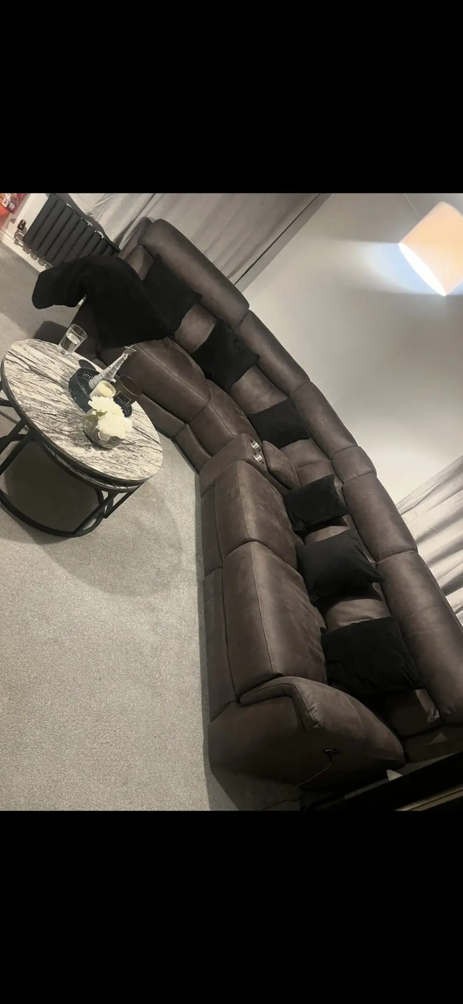 DFS Ronan Corner Sofa 2 recliners and storage - excellent condition