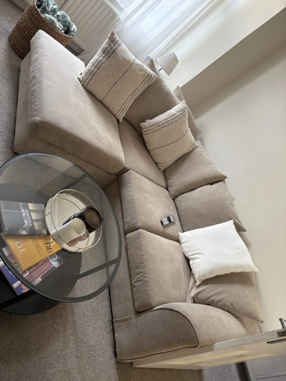 Sofa Club 3 piece sofa set in colour ‘Stone Alone’