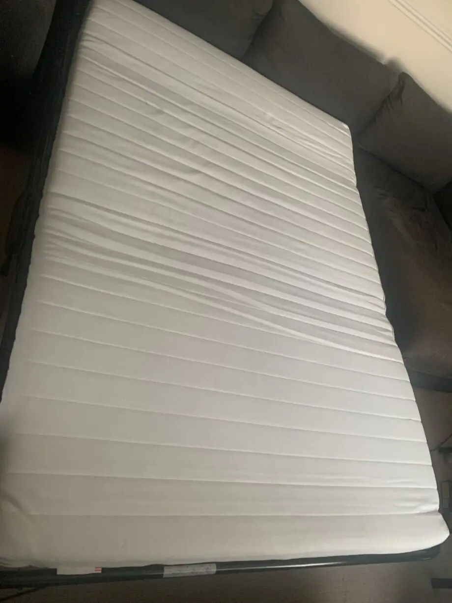 Corner sofa bed with storage