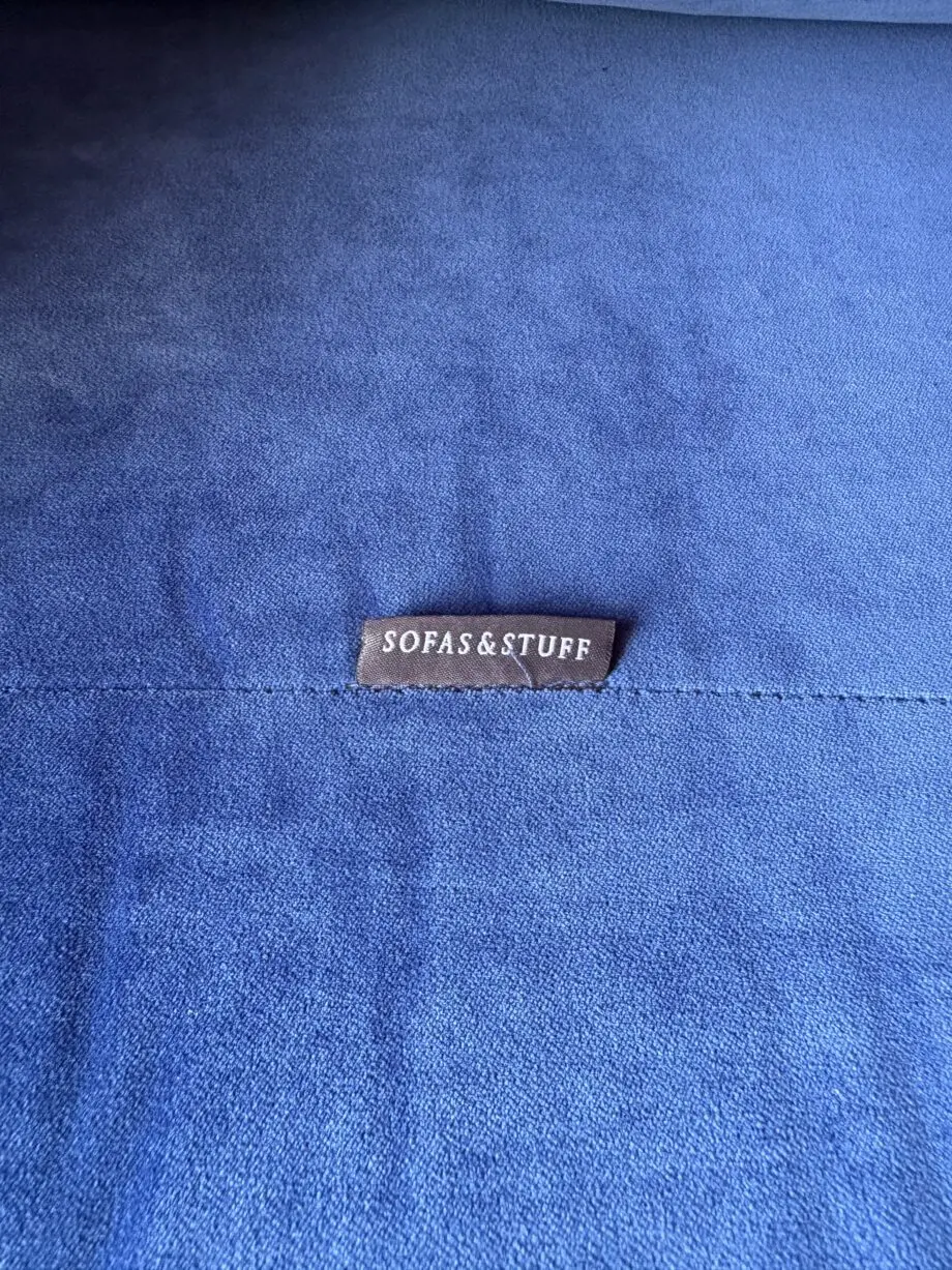 Blue 1 Seater Arm Chair made by Sofas and Stuff [https://sofasandstuff.com]
