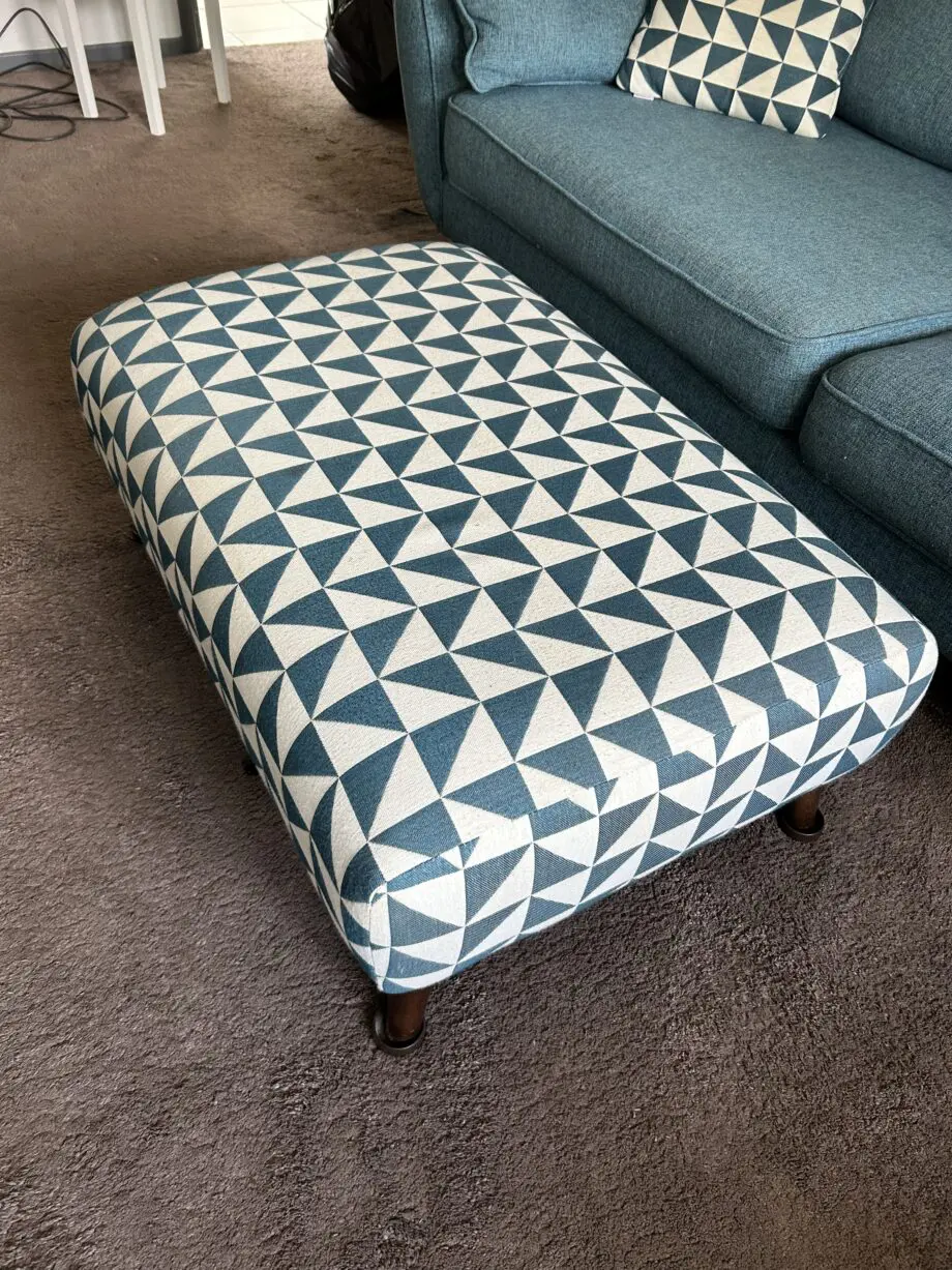 DFS zinc 4 seater sofa teal