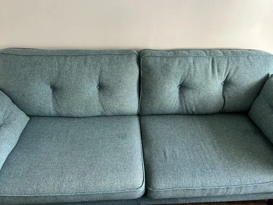 DFS zinc 4 seater sofa teal