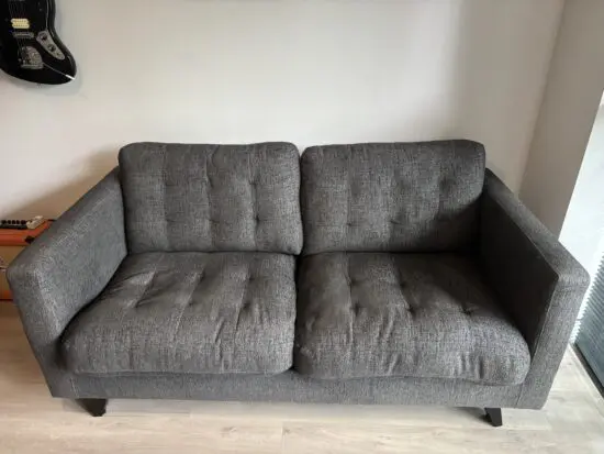 DFS Mulberry 3 Seater Charcoal Sofa