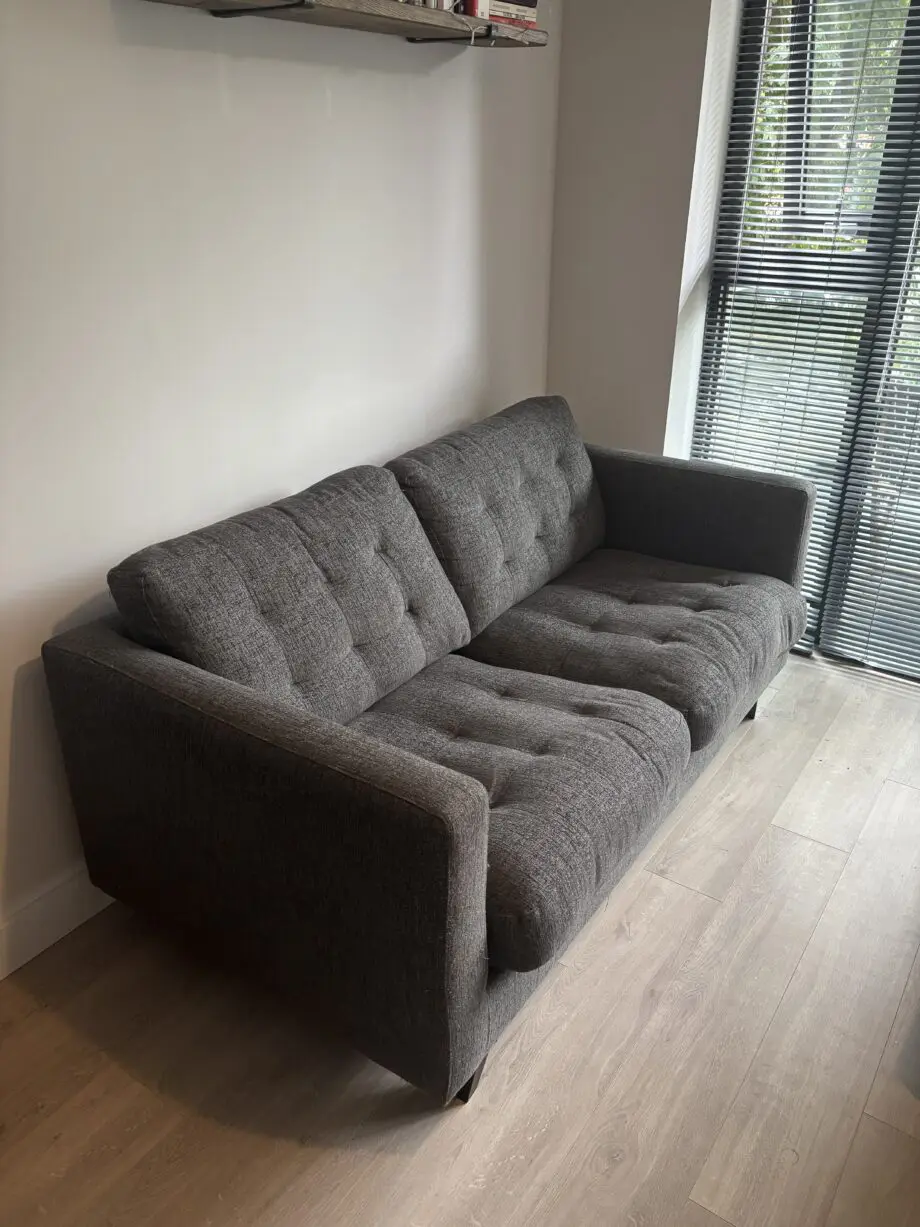 DFS Mulberry 3 Seater Charcoal Sofa