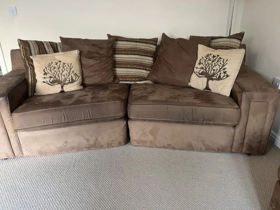 Sofa with armchair