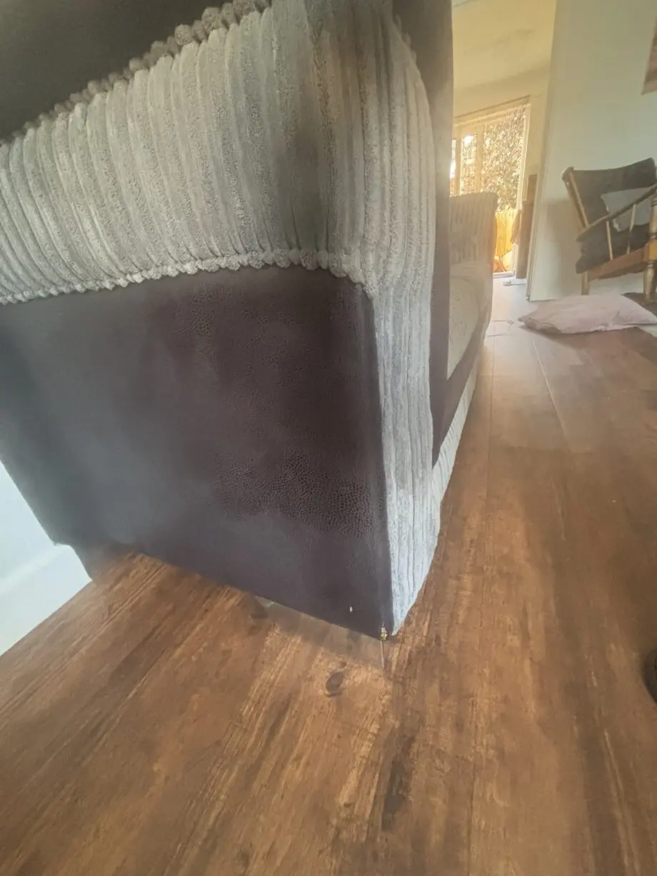 Cuddle chair and 3 seater set