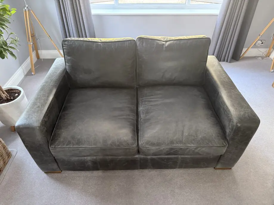 The Old Boot Sofas - Antique Black Battersea Sofa