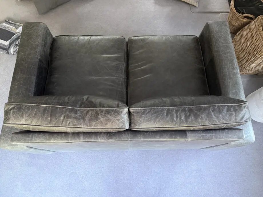 The Old Boot Sofas - Antique Black Battersea Sofa