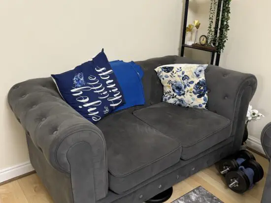 3+2 Sofa sets grey color