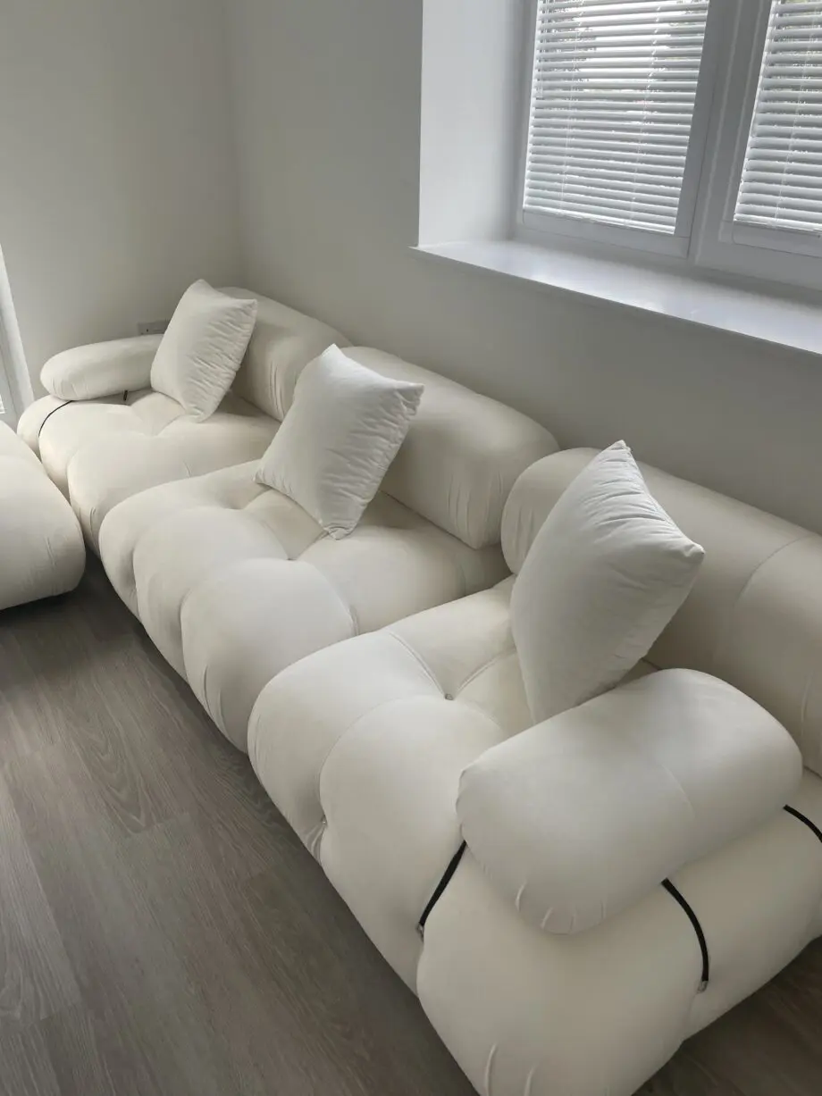 Siena Home luxury style Corner Sofa (velvet)