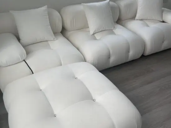 Siena Home luxury style Corner Sofa (velvet)