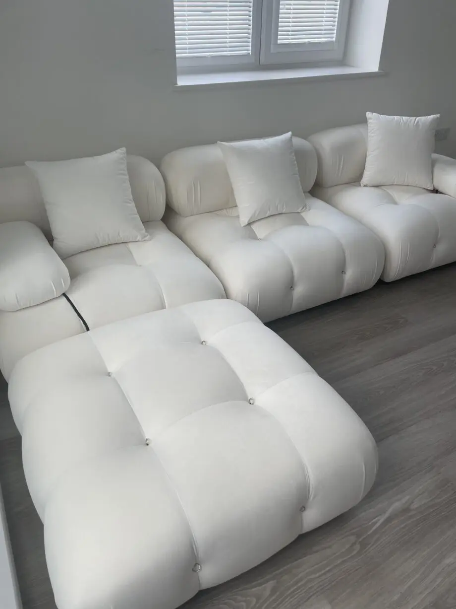 Siena Home luxury style Corner Sofa (velvet)