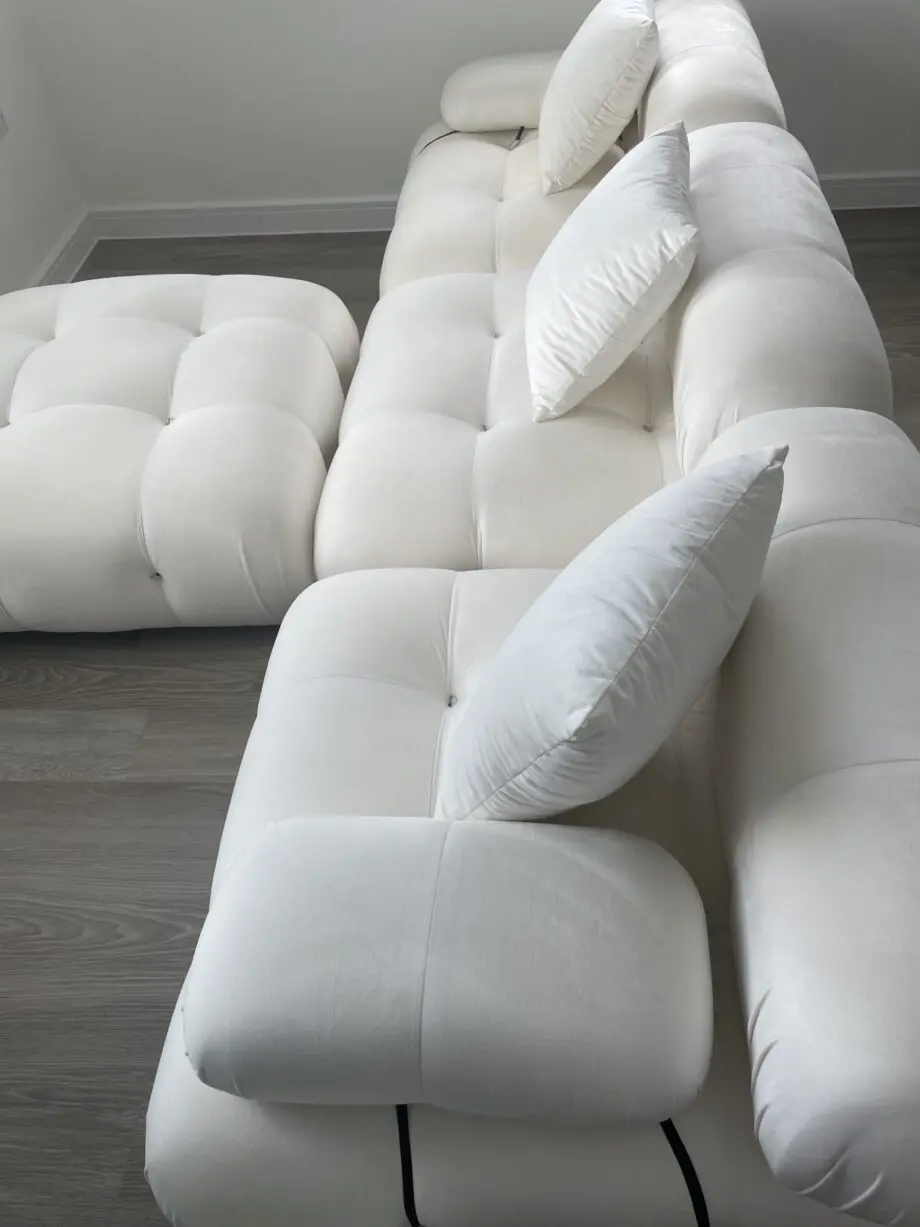 Siena Home luxury style Corner Sofa (velvet)