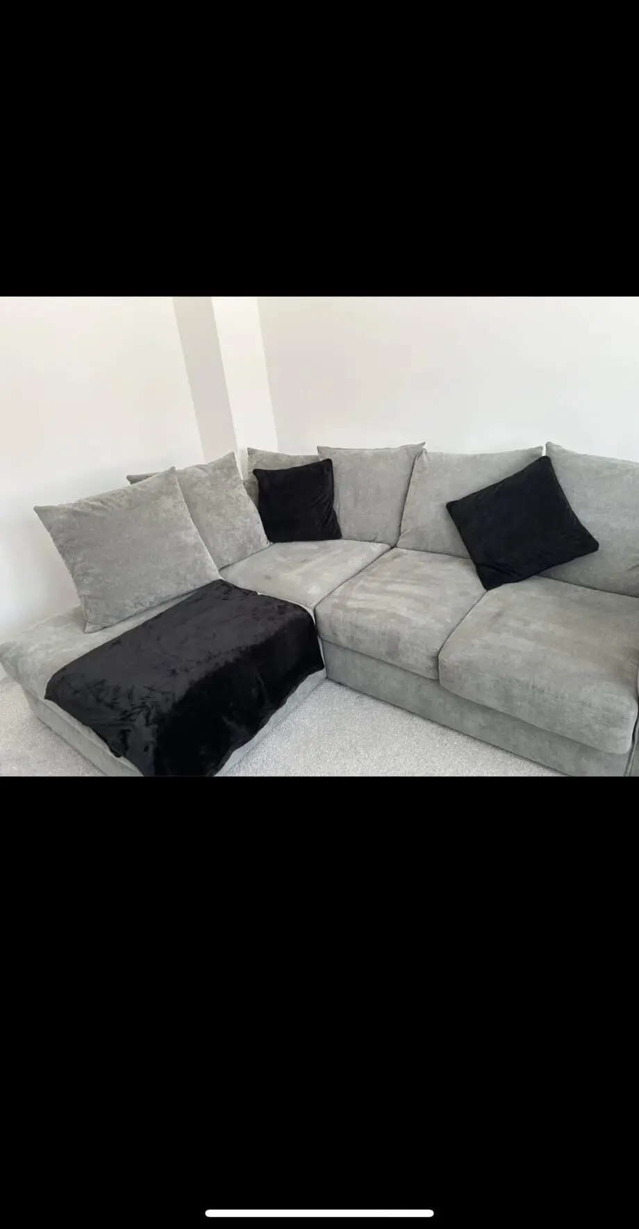 Chelsea Left Corner Sofa - Shades of Grey