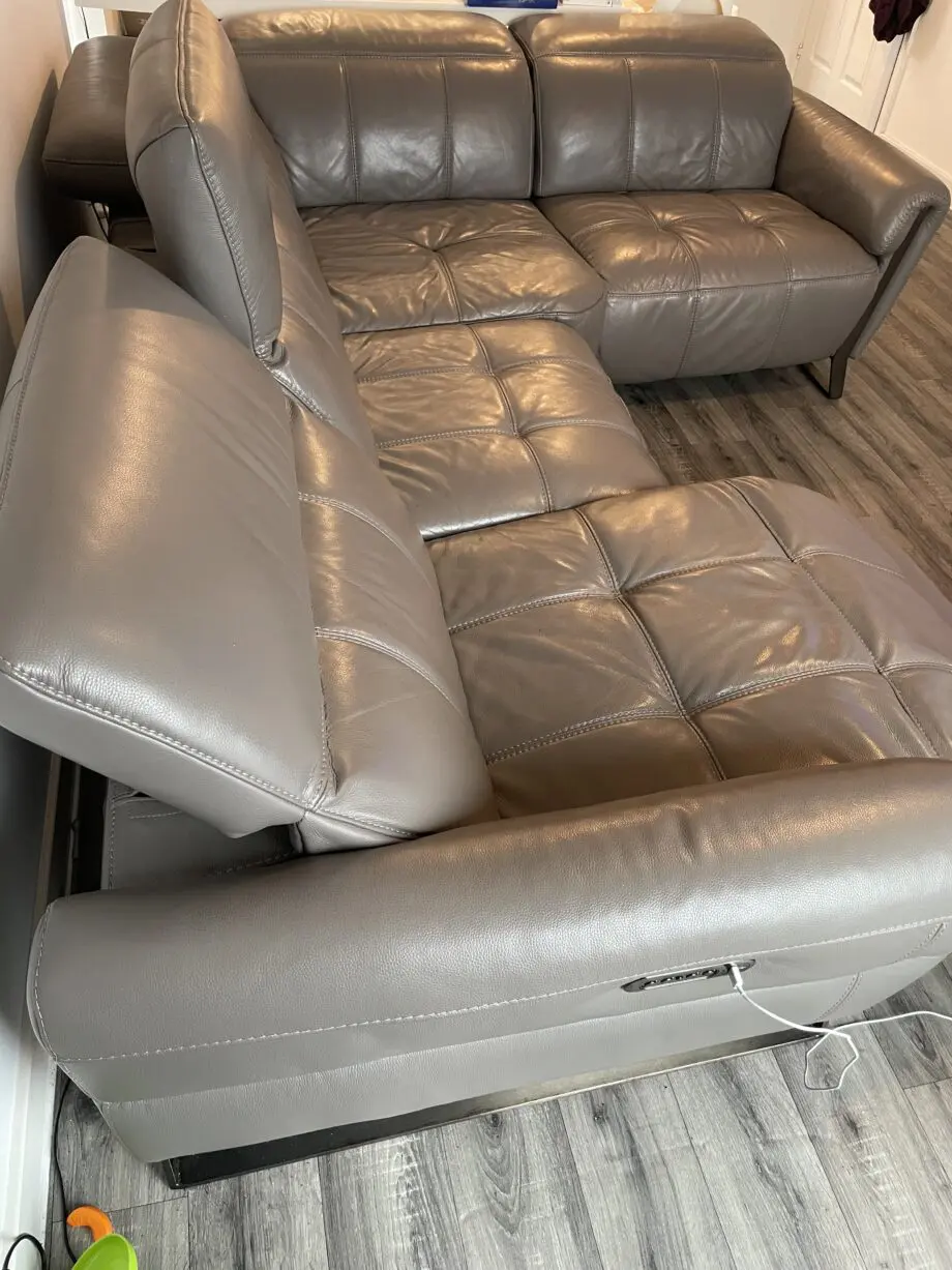 Sofology Reclining Leather Sofa