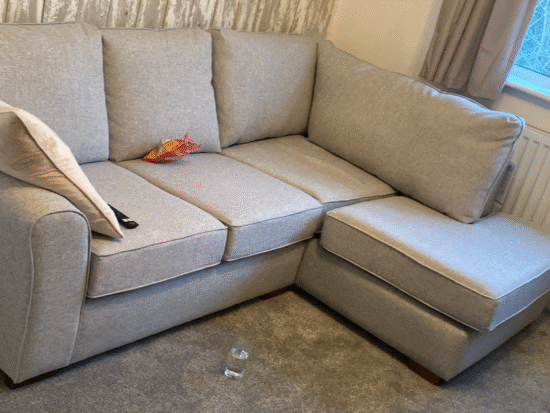 Next grey sofa