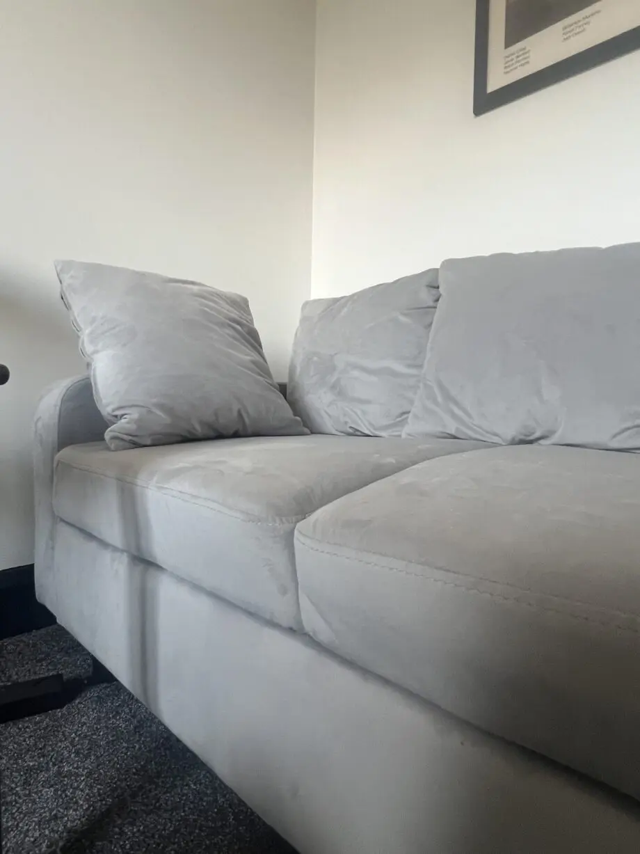 New Light Grey Small 3 seater sofa