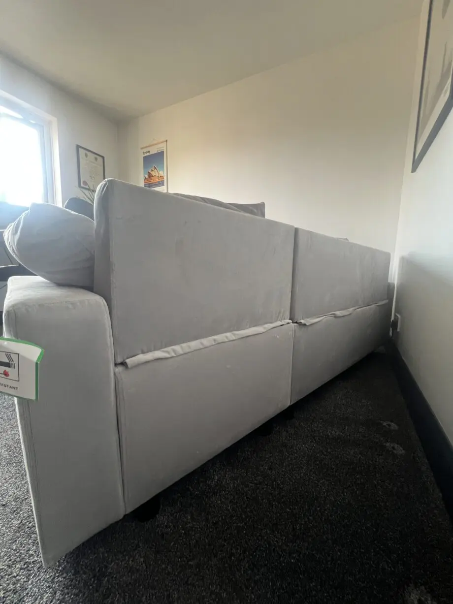 New Light Grey Small 3 seater sofa