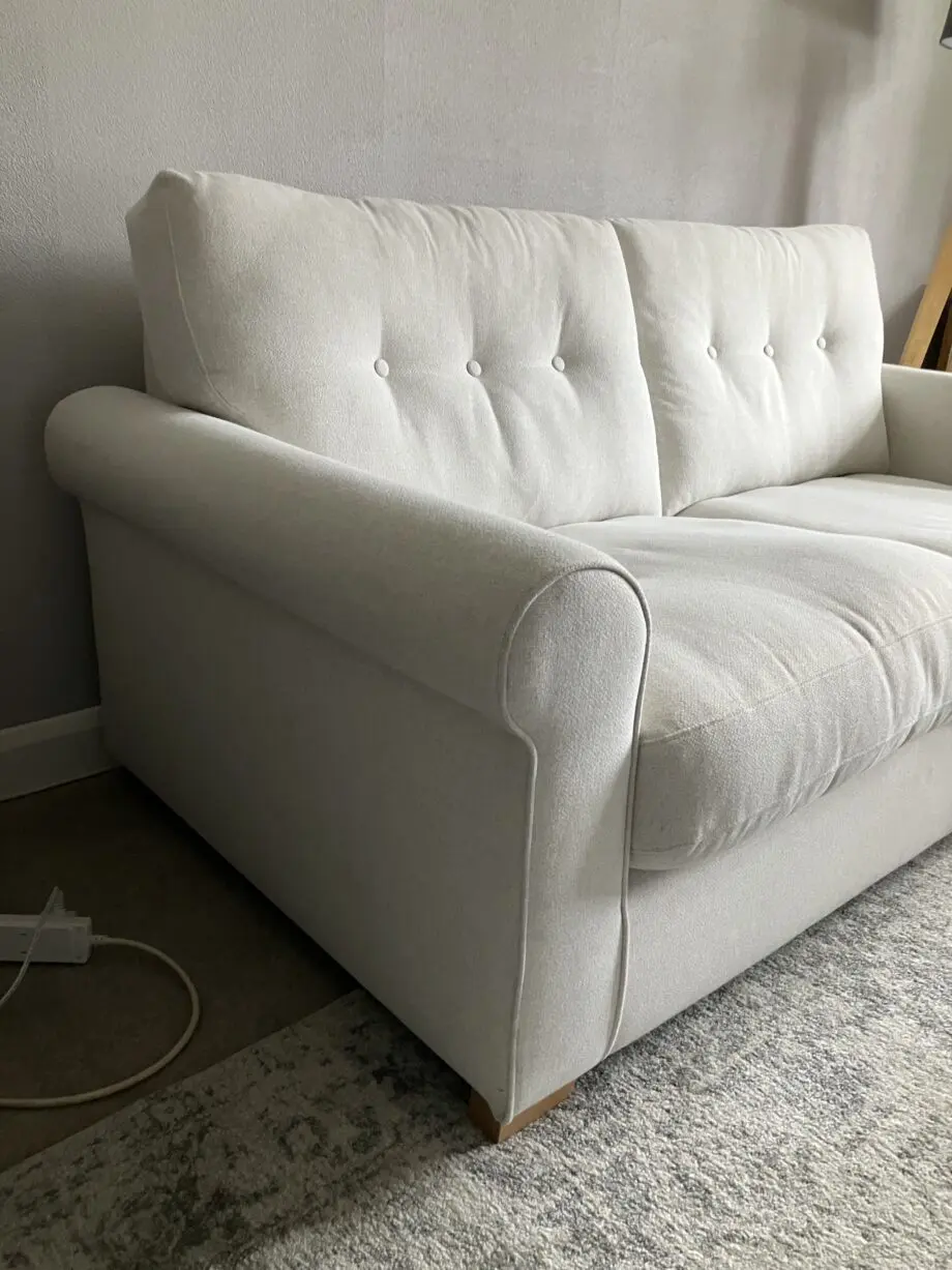DFS Cream 3 Seater Sofa