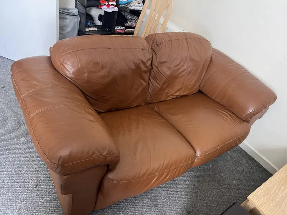 Leather 2 Seater sofa
