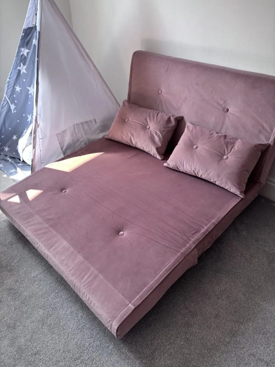Made Haru Dusty Pink 2 seater sofa