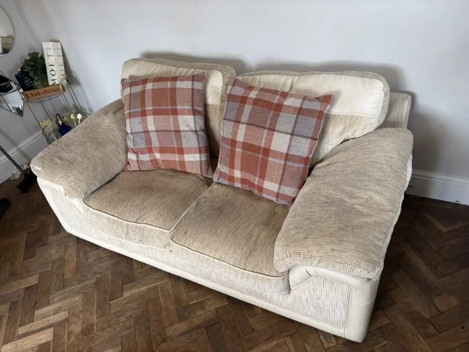 Cream/Beige Sofa Set