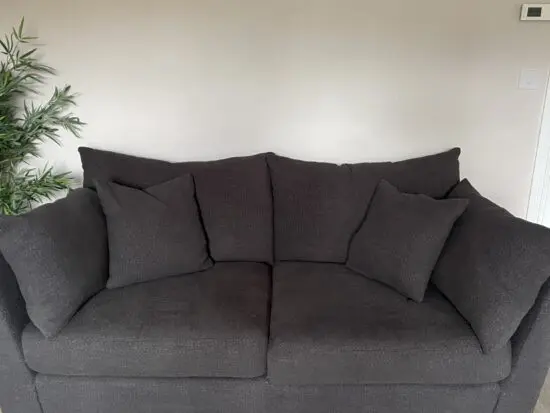 SOFOLOGY 2025 BOUCLE SOFA- colour “smoke” very comfy