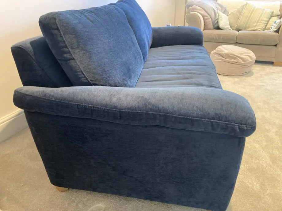 John Lewis Navy (Aquaclean Titan Navy) Camden 3 Seater Sofa