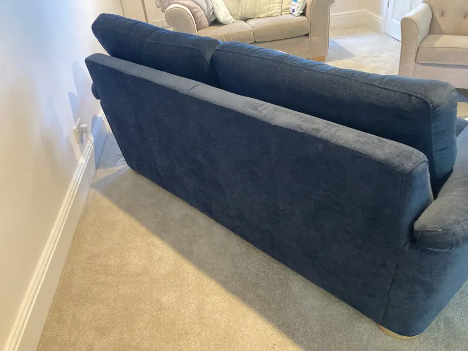 John Lewis Navy (Aquaclean Titan Navy) Camden 3 Seater Sofa