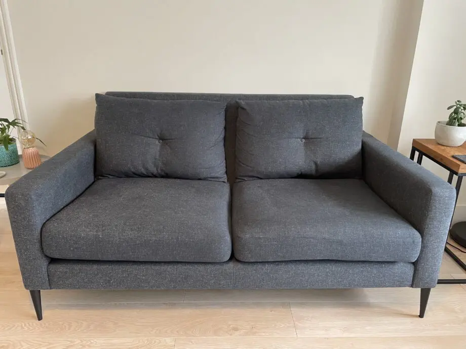 Heals Brunel 2 seater sofa & chair in Murcia grey