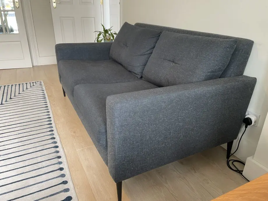 Heals Brunel 2 seater sofa & chair in Murcia grey