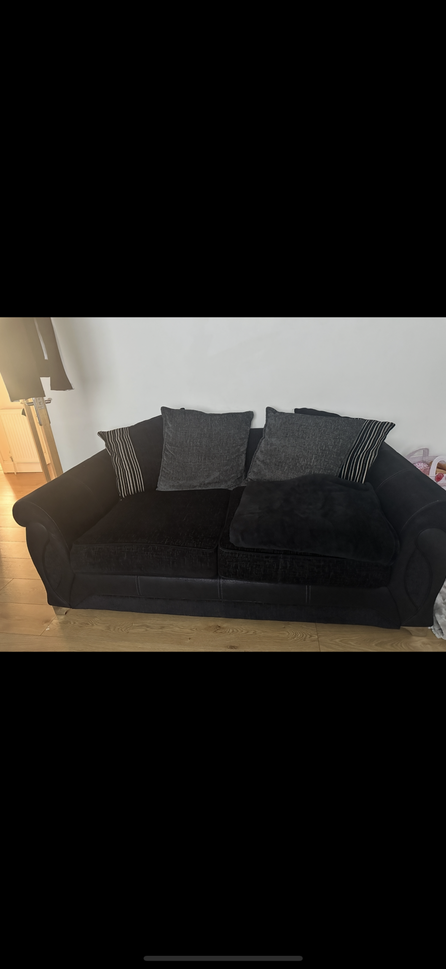 2 seater and 3 seater sofa