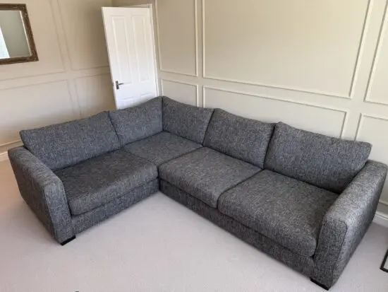Sofology corner sofa - Grey - Majestic