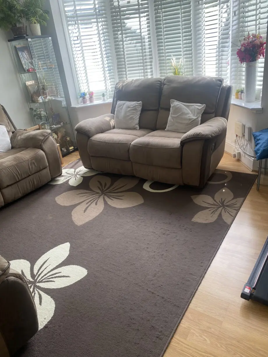 5 seater recling corner sofa & 2 seater recling sofa