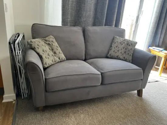 Oak Furniture Land Grey Jasmine Orkeney Sofa 2 seater