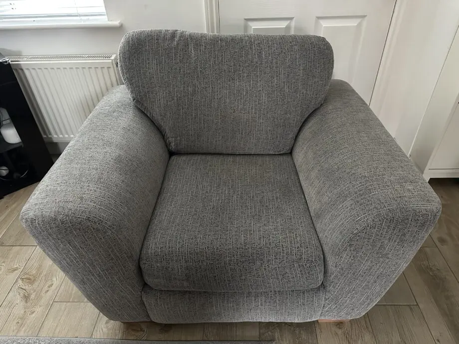 SCS Grey Lulu Armchair